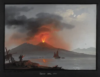Vesubio, erupción de 1828